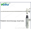 Instrumentos para broncoscopia Tubo visual para broncoscopia pediátrica